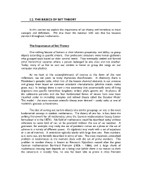 Basics of Set Theory