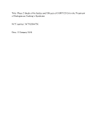 Study Protocol Cort125134-451