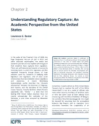 Understanding Regulatory Capture: an Academic Perspective from the United States