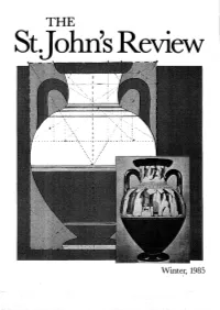 Winter, 1985 '· Editor: to the Editor: J