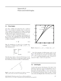 Appendix a Plane and Solid Angles