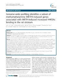 Genome-Wide Profiling Identifies a Subset Of