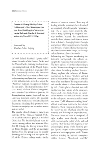 Nental Railroad, Stanford: Stanford Sion of Fully Capturing the Forgotten Rail- University Press 2019, 539 P