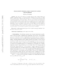 Arxiv:Math/0010243V1