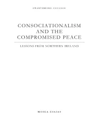 Consociationalism and the Compromised Peace