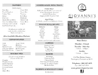 Download Our Menu
