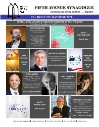 Fas Bulletin May/June 2021