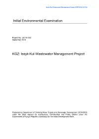 Issyk-Kul Wastewater Management Project (RRP KGZ 50176)