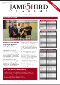 June 2017 Welcome Message