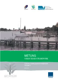 Metung Urban Design Framework