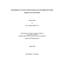 IN COLON CANCER a Dissertation by SATYA SREEHARI PATHI Su