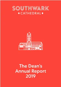 The Dean's Annual Report 2019