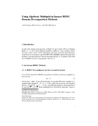 Using Algebraic Multigrid in Inexact BDDC Domain Decomposition Methods