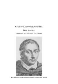 Cavalieri's Method of Indivisibles