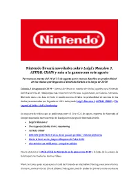 Nintendo En Gamescom 2019