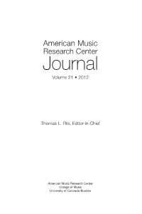 AMRC Journal Volume 21