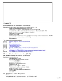 ICD-10-CM TABULAR LIST of DISEASES and INJURIES