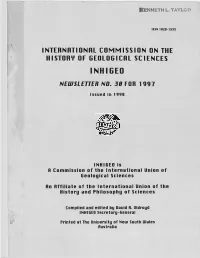 Inhigeo Newsletter No
