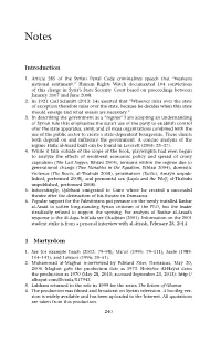 Introduction 1 Martyrdom