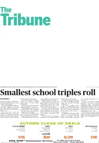 Smallest School Triples Roll