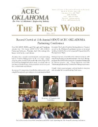The First Word, May, 2012 (Pdf)