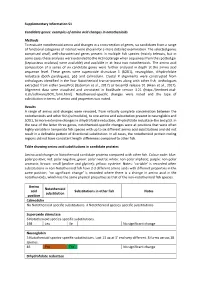Examples of Amino Acid Changes in Notothenioids Methods To