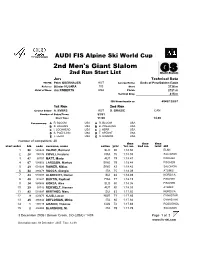 R Startlist 2Manche