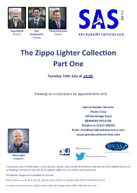 The Zippo Lighter Collection Part One