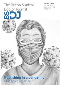 Publishing in a Pandemic