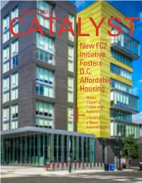 New FC2 Initiative Fosters D.C. Affordable Housing Metro Closer to Funds and Reforms Creating a More Innovative D.C