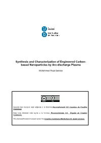 Based Nanoparticles by Arc-Discharge Plasma