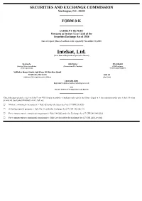 Intelsat, Ltd. (Exact Name of Registrant As Specified in Charter)