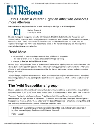 Wild Neapolitans” Phase, to the Intricate Calligraphy and Drawings He Is Making Today, Deserve More Attention