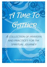 Atime to Gather