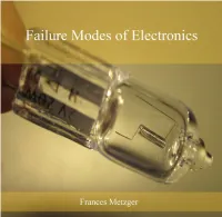 Failure Modes of Electronics