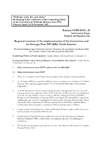 Ramsar COP8 DOC. 29 Regional Overview of the Implementation Of