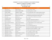 University College of Commerce & Management