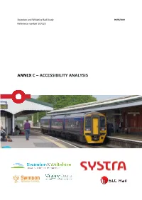 Annex C – Accessibility Analysis
