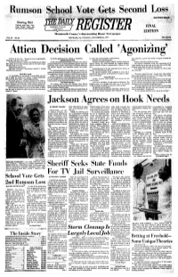 Attica Decision Called Eagonizing9