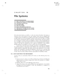 File Systems