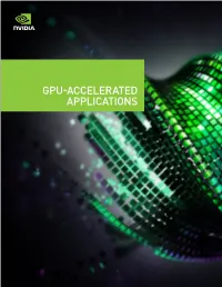 GPU-Accelerated Applications for HPC Industries| NVIDIA