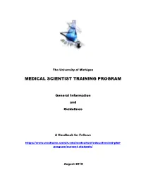 Medical Scientist Training Program