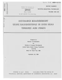 Rf.:· ISOTOPES-INDUSTRIAL TECHNOLOGY TID-4500 (19Th ED] DO NOT REMOVE from THIS FILE '