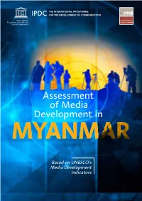 Assessment of Media Development in MYANMAR