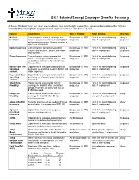 Mercy-Benefits-Exempt.Pdf