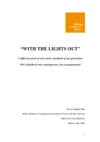 “With the Lights Out”