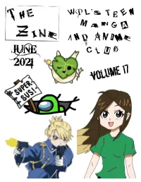 Current Issue of the Zine