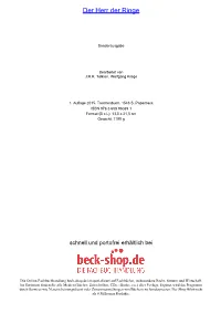 Der Herr Der Ringe