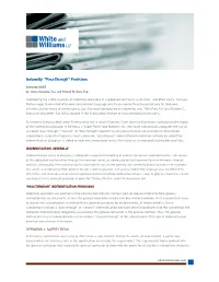Indemnity: "Pass-Through" Provisions
