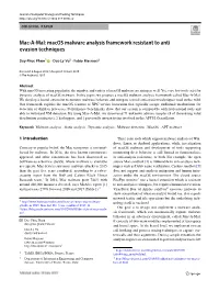 Macos Malware Analysis Framework Resistant to Anti Evasion Techniques